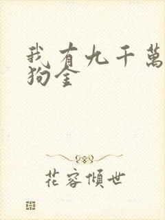 我有九千万亿舔狗金