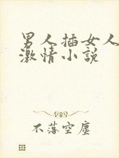 男人插女人下面激情小说