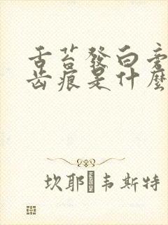 舌苔发白旁边有齿痕是什么原因