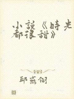 小说《时光与你都很甜》