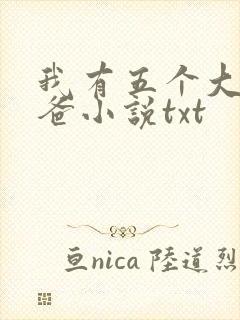 我有五个大佬爸爸小说txt