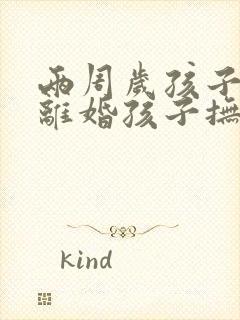 两周岁孩子父母离婚孩子抚养权归谁