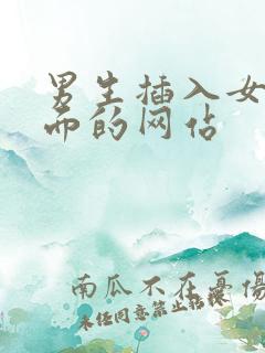 男生插入女生下面的网站