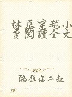 林辰穿越小说免费阅读全文无弹窗