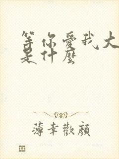 等你爱我大结局是什么