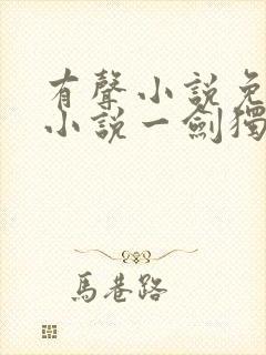 有声小说免费听小说一剑独尊