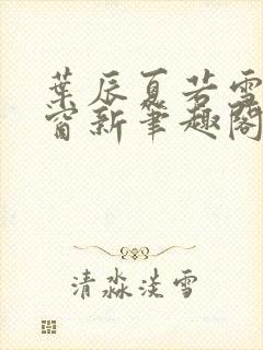 叶辰夏若雪无弹窗新笔趣阁