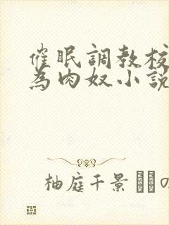 催眠调教校花沦为肉奴小说