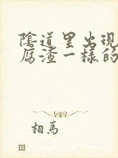 阴道里出现像豆腐渣一样的分泌物