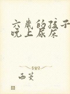 六岁的孩子天天晚上尿床