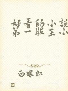 好看的小说大全第一版主小说网免费阅读