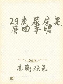 29岁尿床是怎么回事呢