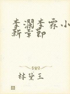 李澜李霖小说最新章节