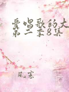 爱唱歌的大姐姐第二季8集