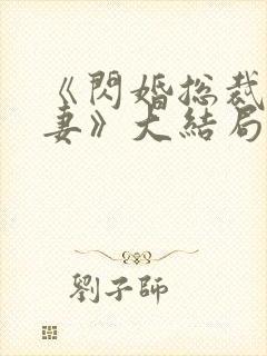 《闪婚总裁契约妻》大结局