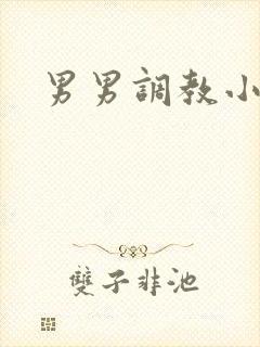男男调教小说h