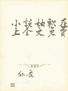 小说她软在我心上全文免费阅读