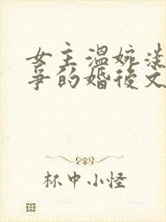 女主温婉淡然无争的婚后文