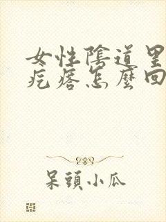 女性阴道里面有疙瘩怎么回事