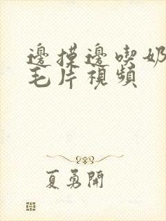 边摸边吃奶边做毛片视频