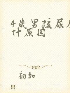 4岁男孩尿床是什原因