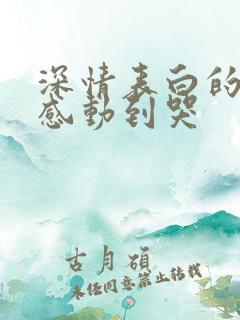 深情表白的情话感动到哭