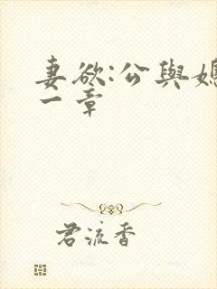 妻欲:公与媳第一章