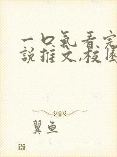 一口气看完的小说推文,校园甜文