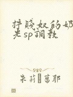 拧贱奴的奶头耳光sp调教