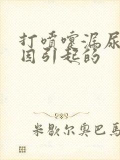 打喷嚏漏尿的原因引起的