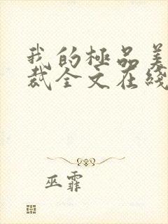 我的极品美女总裁全文在线阅读