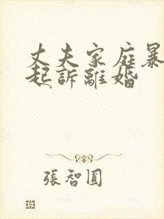 丈夫家庭暴力 起诉离婚