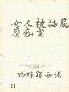 女人被插屁眼什么感觉