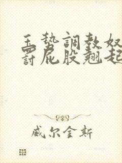 玉势调教奴隶惩罚屁股翘起来鞭打