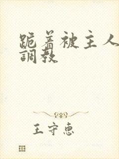 跪着被主人惩罚调教