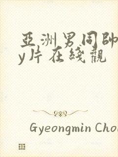 亚洲男同帅gay片在线观