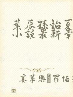 叶辰孙怡夏若雪小说最新章节