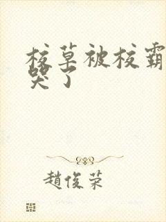 校草被校霸欺负哭了