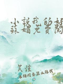 小说我的好儿媳苏媚免费阅读