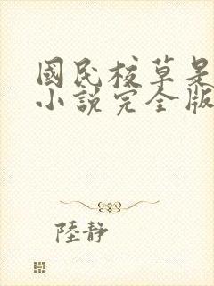 国民校草是女生小说完全版