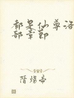 都是仙尊洛尘全部章节