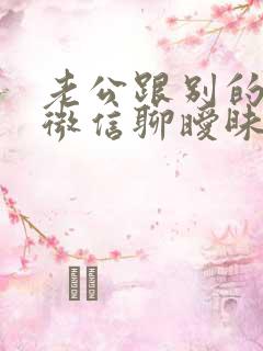 老公跟别的女人微信聊暧昧