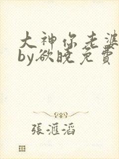 大神你老婆掉了by欲晓免费阅读小说