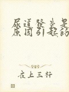 尿道发炎是什么原因引起的