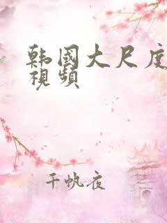 韩国大尺度床戏视频