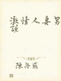 激情人妻另类小说