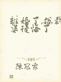 离婚了,总裁老婆后悔了