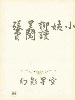 张昊柳姨小说免费阅读