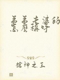 弟弟老婆的哥哥怎么称呼