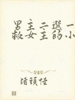 男主二选一放弃救女主的小说